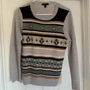 Jcrew jeweled sweater